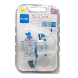 Mam Clip & Cover Κλίπ Πιπίλας 0m+ 1 Τεμάχιο [313]