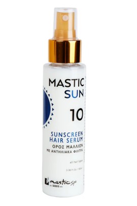 Mastic Spa Sunscreen Hair Serum SPF10 Ορός Μαλλιών με Αντηλιακά Φίλτρα 100ml