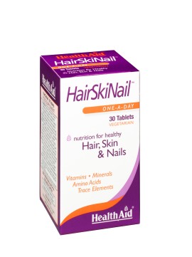Health Aid Hair Skin Nail Συμπλήρωμα Διατροφής Για Μαλλιά - Νύχια - Δέρμα 30 Ταμπλέτες
