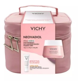 Vichy PROMO Neovadiol Rose Platinium Κρέμα Ημέρας για Ώριμες Επιδερμίδες (60+) από την Εμμηνόπαυση και Μετά 50ml - ΔΩΡΟ Capital Soleil Uv Age Daily SPF50+ 15ml
