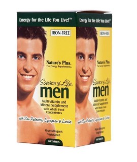 Natures Plus Source Of Life Μens Multi-Vitamin 60 Ταμπλέτες