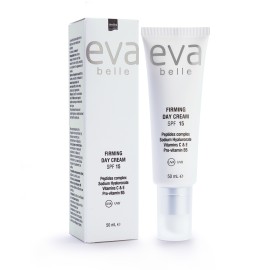 Intermed Eva Belle Firming Day Cream SPF15 Αντιρυτιδική Κρέμα Ημέρας για Όλους τους Τύπους Επιδερμίδας 50ml