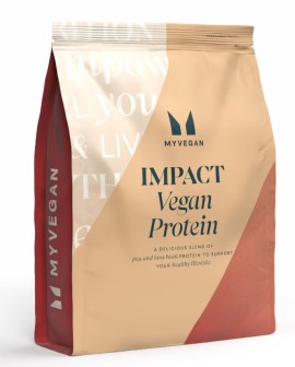 MyProtein Impact Vegan Protein Banana Πρωτεΐνη Ορού Γάλακτος με Γεύση Μπανάνα 1kg