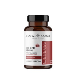 Natural Doctor Iron Soflty Absorbed Συμπλήρωμα Διατροφής Για Το Γαστρεντερικό 90 Φυτικές Κάψουλες
