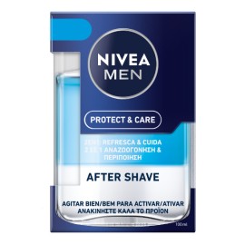 Nivea Men Protect & Care Refreshing Protective After Shave 2 in 1 για Μετά το Ξύρισμα 100ml