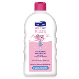 Septona Calm n Care Kids Σαμπουάν για Κορίτσια για Λαμπερά και Ευκολοχτένιστα Μαλλιά 500ml