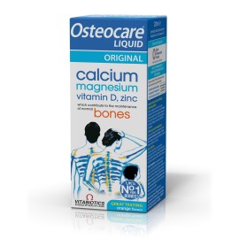 Vitabiotics Osteocare Liquid Συμπλήρωμα για την Διατήρηση της Υγείας των Οστών, Δοντιών & των Μυών 200ml