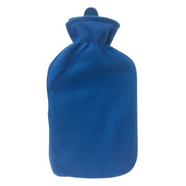 OEM Θερμοφόρα με Κάλυμμα Φλις Μπλε - Κόκκινο 2Lt