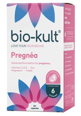 Bio Kult Pregnea Φόρμουλα για την Υποστήριξη των Γυναικών Πριν, Κατά τη Διάρκεια & Μετά την Εγκυμοσύνη 60 Κάψουλες