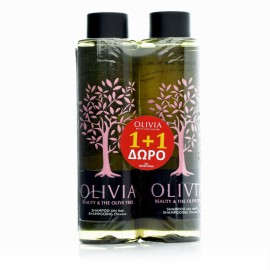Olivia HAIR SHAMPOO Oily Gift Set, Σαμπουάν για Λιπαρά Μαλλιά 2x300ml