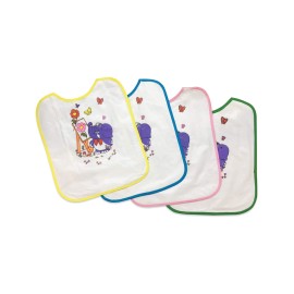 OEM - Σαλιάρα με Cartoon 100% PVC με Βαμβακερή Επένδυση, Μεγάλο Μέγεθος 1 Τεμάχιο