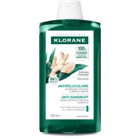 Klorane Anti-Dandruff Σαμπουάν Εξισορρόπησης με Galanga Κατά της Πιτυρίδας Ξηρή ή Λιπαρή 400ml
