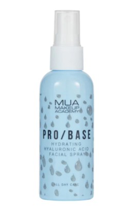 MUA Pro Base Primer Mist Προσώπου για Εφαρμογή Make up Hyaluronic 70ml