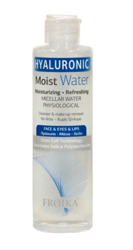 Froika Hyaluronic Moist Water Καθαρισμός – Ντεμακιγιάζ - Τόνωση για Πρόσωπο, Μάτια & Χείλη 200ml