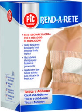 PIC Solution Bend a Rete - Ελαστικός Δικτυωτός Επίδεσμος για τον Θώρακα και την Κοιλιά 1τμχ