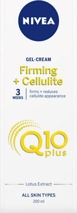 Nivea Q10 Multi Power Firming Κρέμα Gel Σώματος για Σύσφιξη - Σμίλευση 200ml
