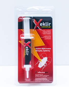 EffectivaPro Xeklir Cockroaches Gel Ετοιμόχρηστο Δόλωμα για Κατσαρίδες Σύριγγα 10gr