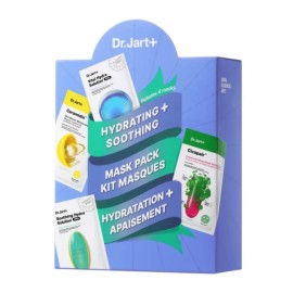 Dr.Jart+ PROMO Hydrating & Soothing Mask Kit Ceramidin Skin Barrier Moisturizing Ενυδατική Μάσκα & Cicapair Intensive Soothing Repair Serum & Vital Hydra Solution Pro & Soothing Hydra Solution Pro Mask 1, 4 Τεμάχια