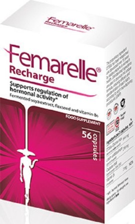 Femarelle Recharge Συμπλήρωμα Διατροφής για τα Κοινά Συμπτώματα Κατά την Διάρκεια της Εμμηνόπαυσης 56 Κάψουλες