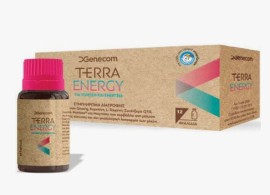 Genecom Terra Energy Συμπλήρωμα Διατροφής για Τόνωση & Ενέργεια 12 Φιαλίδια x 10ml