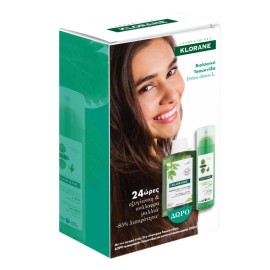 Klorane PROMO Dry Shampoo με Τσουκνίδα για Λιπαρά Μαλλιά 150ml - ΔΩΡΟ Σαμπουάν με Τσουκνίδα 200ml