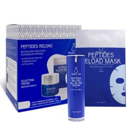 Youth Lab PROMO Peptides Reload Sculpting Αντιγηραντική Κρέμα 50ml - ΔΩΡΑ All in One Serum Ορός Εντατικής Αναδόμησης 30ml - Peptides Reload Υφασμάτινη Μάσκα 1 Τεμάχιο