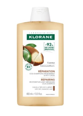 Klorane Nourishing  Repairing Shampoo with Organic Cupuacu Butter Για Ξηρά Μαλλιά 400ml