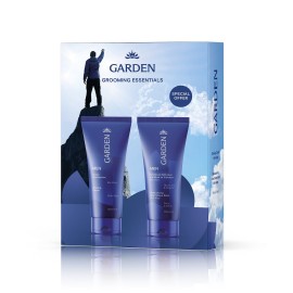 Garden PROMO Men Grooming Essentials Box Set Κρέμα Ξυρίσματος με Αλόη 100ml & Ενυδατικό Βάλσαμο για Μετά το Ξύρισμα με Αλόη 100ml