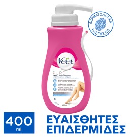Veet® Κρέμα Αποτρίχωσης για το Σώμα - Πόδια για Ευαίσθητες Επιδερμίδες 400ml