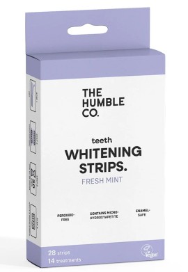 The Humble Co. Whitening Teeth Strips Fresh Mint για Λεύκανση Δοντιών Μέντα 28 Strips