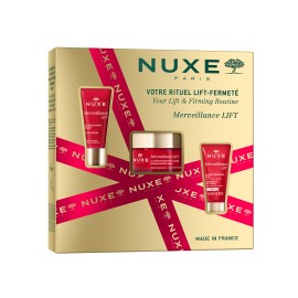 Nuxe PROMO Merveillance Lift Πακέτο Ολοκληρωμένης Αντιγήρανσης Powdery Cream Powdery Cream 50ml & Eye Cream 15ml & Night Cream 15ml