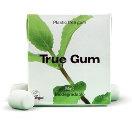True Gum Mint Sugar Free Φυσικές Τσίχλες με Γεύση Δυόσμο 21gr