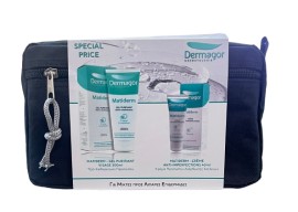 Dermagor PROMO Matiderm Purifiant Gel Καθαρισμού Προσώπου για Μικτές & Λιπαρές Επιδερμίδες 200ml & Matiderm Creme Anti Imperfections Κρέμα Προσώπου Διόρθωσης Ατελειών 40ml & Νεσεσέρ