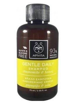 Apivita MINI Shampoo Χαμομήλι - Μέλι 75ml
