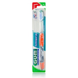 Sunstar GUM 490 Technique+ Soft Χρώμα: Πορτοκαλί & Κίτρινο 1 Τεμάχιο