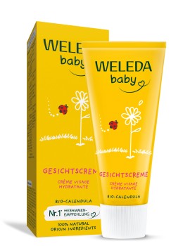 Weleda Baby Κρέμα Καλέντουλας για το Πρόσωπο 50ml