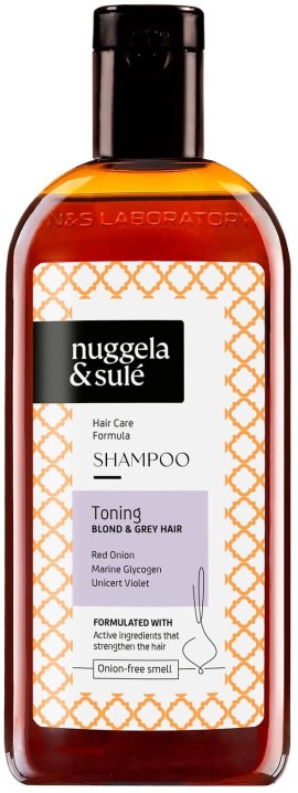 Nuggela & Sulé Shampoo Toning & Blond Grey Hair Ενισχύει το Φυσικό Χρώμα των Μαλλιών 250ml