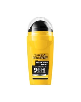 LOreal Paris Men Expert Invincible Sport Ανδρικό Αποσμητικό Roll on 96ωρης Ενυδάτωσης με Μαγνήσιο 50ml