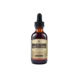 Solgar Liquid Melatonin Συμπλήρωμα Διατροφής για τον Ύπνο με Γεύση Κεράσι 59ml