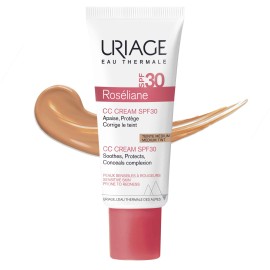 Uriage Roseliane Κρέμα CC SPF30 Ενυδατική Προστατευτική Κρέμα - Διορθώνει τον Τόνο του Δέρματος 40ml
