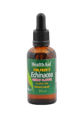 Health Aid Childrens Echinacea Συμπλήρωμα Διατροφής με Εχινάκεια για Φυσική Ενίσχυση του Ανοσοποιητικού με Γεύση Κεράσι σε Σταγόνες 50ml