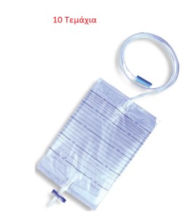 Matsuda Ουροσυλλέκτης Κλίνης με Κάνουλα 2000ml 10 Τεμάχια