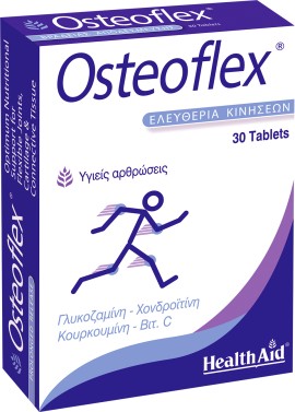 Health Aid Osteoflex (Prolonged Release) Συμπλήρωμα Διατροφής Βραδείας Αποδέσμευσης με Γλυκοζαμίνη & Χονδροϊτίνη για Υγιείς Αρθρώσεις Blister 30 Ταμπλέτες