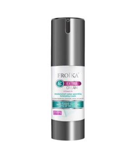 Froika AC Cream Extra Ήπια Απολεπιστική, Αναπλαστική Κρέμα Φροντίδας X-pressin 3% για Επίμονες Ατέλειες 30ml