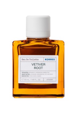 Korres Eau De Toilette Vetiver Root Ανδρικό Άρωμα 50ml