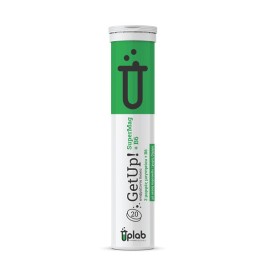 Uplab GetUp Super Mag + B6 για τη Καλή Λειτουργία του Οργανισμού με Γεύση Πορτοκάλι 20 Αναβράζοντα Δισκία