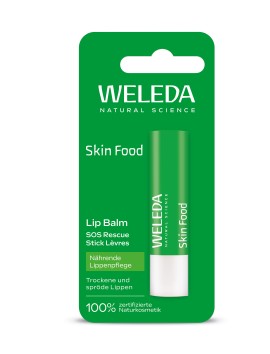 Weleda Skin Food SOS Rescue Lip Ενυδατικό Balm για Ξηρά & Σκασμένα Χείλη 4,8gr