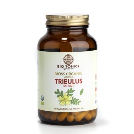 Bio Tonics Bioss Organic Tribulus 400mg για την Αύξηση της Ανδρικής Λίμπιντο 60 Vegan Κάψουλες