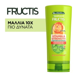 Garnier Fructis Vitamin & Strength Conditioner Ενδυνάμωσης για Μαλλιά με Τάση Τριχόπτωσης Λόγω Σπασίματος με Εκχύλισμα Σαγκουίνι 200ml