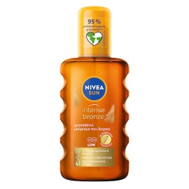 Nivea Sun Carotene Oil Λάδι Μαυρίσματος σε Μορφή Spray 200ml